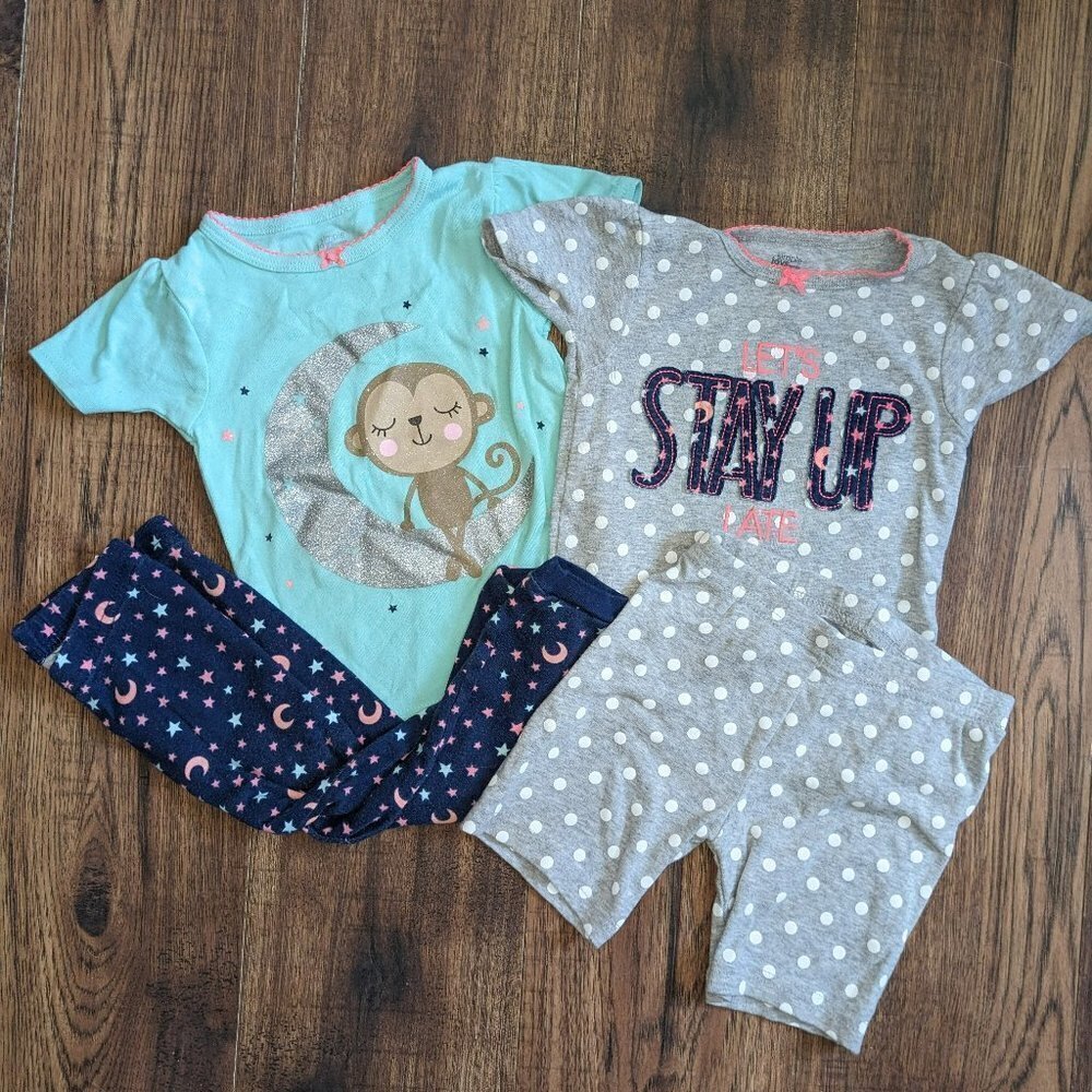 18M Pink Carter's 4-Piece Pajama